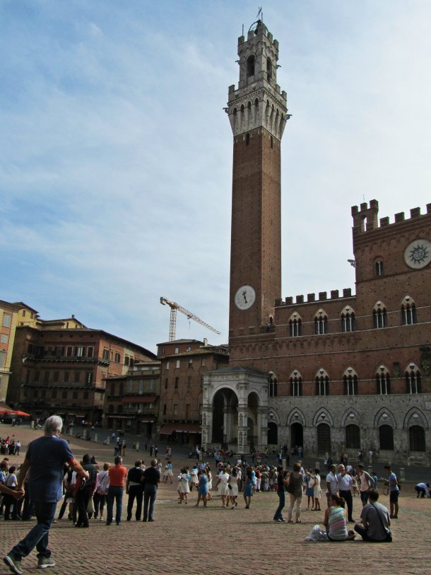 Palazzo Pubblico and bell tower, Torre del Mangia